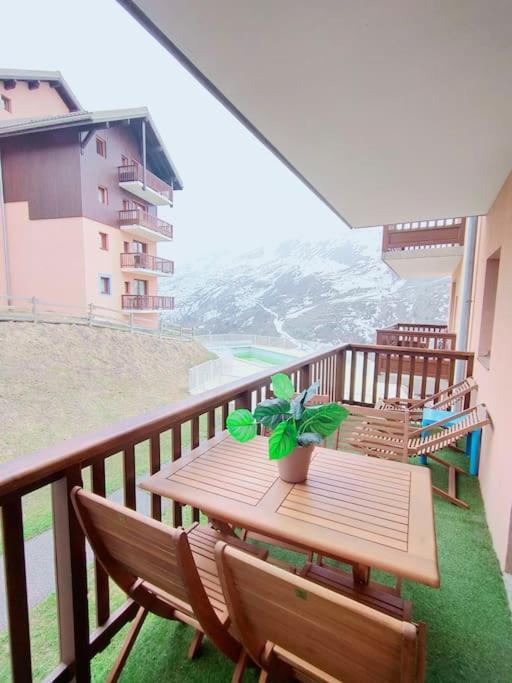 Superbe T2, A 100 Metres Des Pistes, Piscine D'Ete Apartment Valmeinier Bagian luar foto