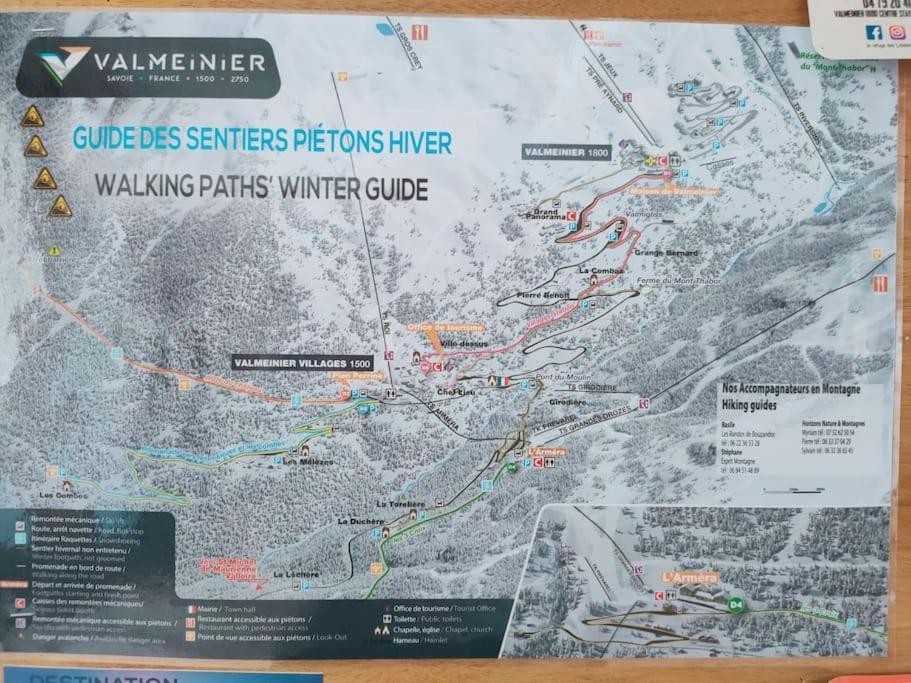 Superbe T2, A 100 Metres Des Pistes, Piscine D'Ete Apartment Valmeinier Bagian luar foto